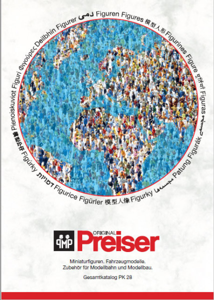 Preiser PK28 - Preiser Katalog PK 28 Artikel 93071