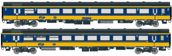Exacttrain 11022 - NS ICRm 2-er Set Garnitur 1 (Amsterdam - Brussel) für den Hsl-Strecke eingesetzt