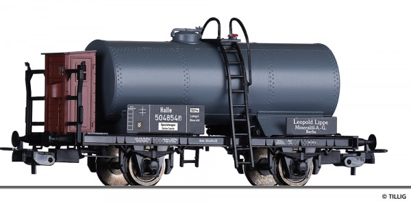 Tillig 76783 - KPEV Kesselwagen „Leopold Lippe Mineralöl-A.G., Berlin“ Ep.1