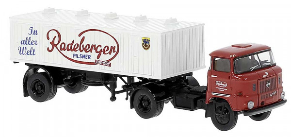 Brekina 71213 - IFA W50 Biertank-Sattelzug "Radeberger"