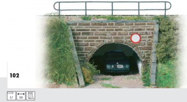 Sommerfeldt 102 - Geländer aus 0,7mm Ø Draht verschweißt 300mm