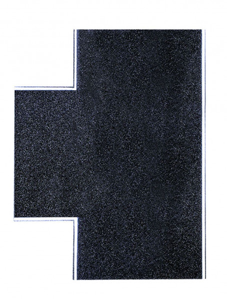 Vollmer 48263 - Straßenplatte Asphalt, 90°-Einmündung, L 15,5 x B 13 cm