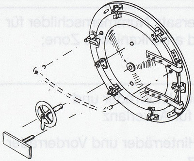 Weinert 8053 - Rauchkammertür BR 64