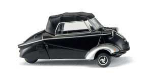 Wiking 081208 - Messerschmitt Kabinenroller KR 201 schwarz 1953-61