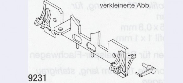 Weinert 9231 - Steuerungsträger BR 86 1Stck