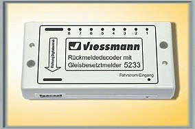 Viessmann 5233 - Rückmeldedecoder mit Gleisbesetztmelder