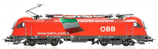Jägerndorfer JC29752 - ÖBB Ellok Taurus Reihe Rh 1216 Ep.6, "bahn.com/IT" , DCC + Sound