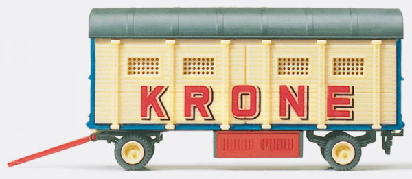 Preiser 21018 - Käfigwagen 6mtr. geschlossen "Circus Krone" Fertigmodell