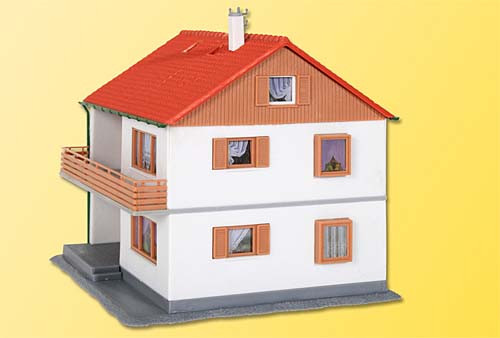Kibri 38723 - Zweifamilienhaus 10,5x9,5x10 cm