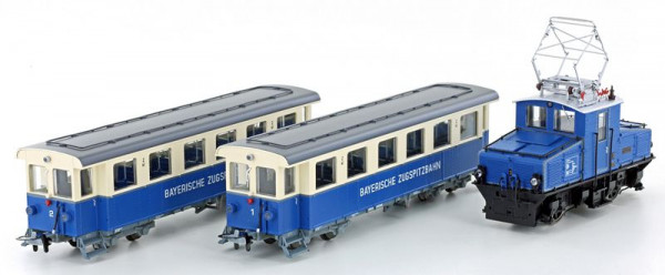 Hobbytrain H43106S - Zugspitzbahn AEG Tal-Lok mit 2 Personenwagen Ep.5, mit DCC-Decoder + Sound