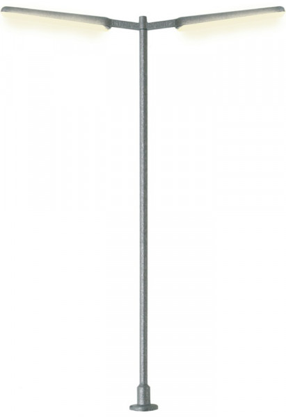 Viessmann 60992 - Schlanke Straßenleuchte doppelt mit LED