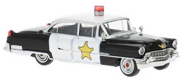 Brekina 18356 - Cadillac Fleetwood des Sheriffs 1955
