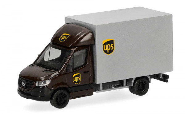 Herpa 099790 - MB Sprinter 18 Kofferaufb. UPS