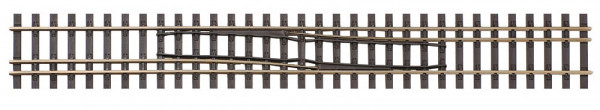 Tillig 85187 - Gleiswechsel GW H0-H0m links/rechts, Länge: 228mm