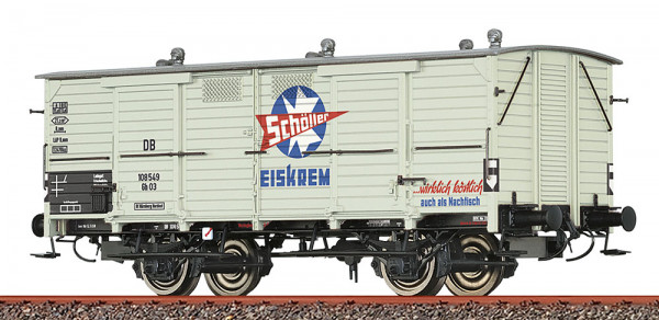 Brawa 50981 - DB Milchwagen Gh03 Ep.3, "Schöller Eiskrem"