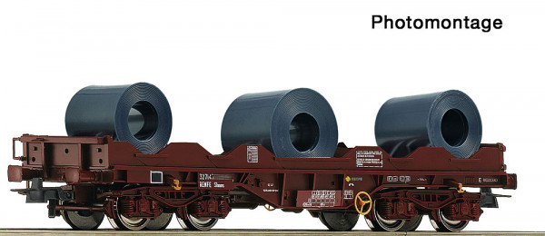 Roco 6600198 - RENFE Coiltransportwagen braun Renfe E4
