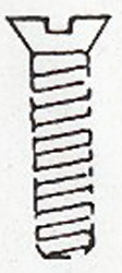 Weinert 2145 - Schraube M1,4x3mm DIN963,10Stk