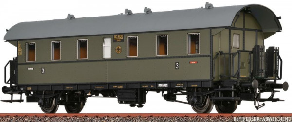 Brawa 46802 - Einheits-Durchgangswagen Ci-28 DRG, Epoche II, AC Analog