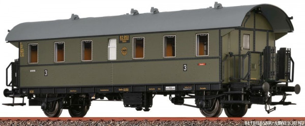 Brawa 46801 - Einheits-Durchgangswagen Ci-28 DRG, Epoche II, AC Analog