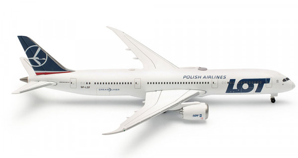 Herpa 536646-001 - LOT Polish Airlines Boeing 787-9 Dreamliner
