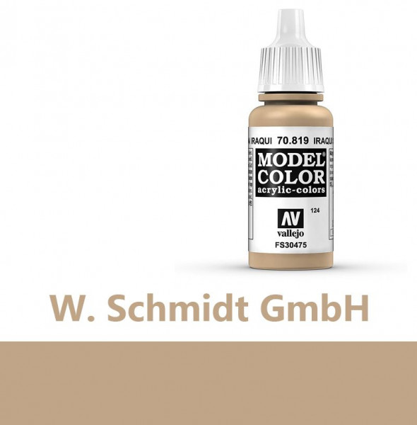 Vallejo 770819 - Model Color Farbe Irak-Sand, Matt, 17 ml