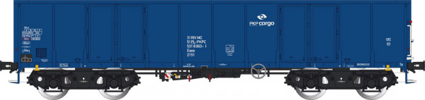 Albert Modell 531003 - PKP offener Güterwagen Eaos blau Ep.6, "PKP Cargo"