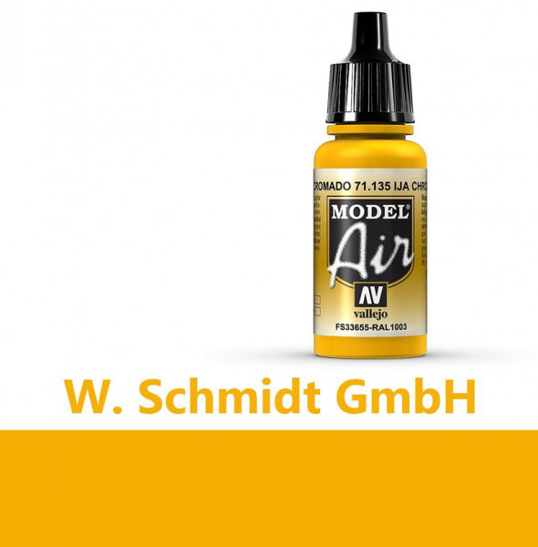 Vallejo 771135 - Model Air IJA Chromgelb, 17 ml