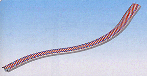 Roco 61106 - Flexgleis G 800 Länge 800 mm