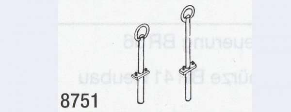 Weinert 8751 - Griffstangen mit Ring
