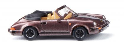 Wiking 016204 - Porsche 911 SC Cabrio rauchquarz-metallic 1978-84