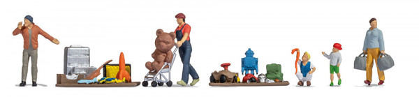 Noch 16282 - Figuren-Themenwelt "Flohmarkt"