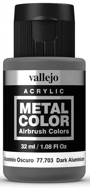 Vallejo 777703 - Dunkles Aluminium, 32 ml