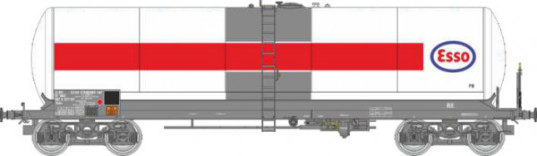 REE WB-936 - SNCF Kesselwagen 4-achsig ANF lang Ep.4, Y23M Drehgestelle, "Esso"