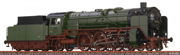 Brawa 70098 - DRG Dampflok BR 02 mit Tender 2`2T30 Übergangslackierung Ep.2, DCC + Sound