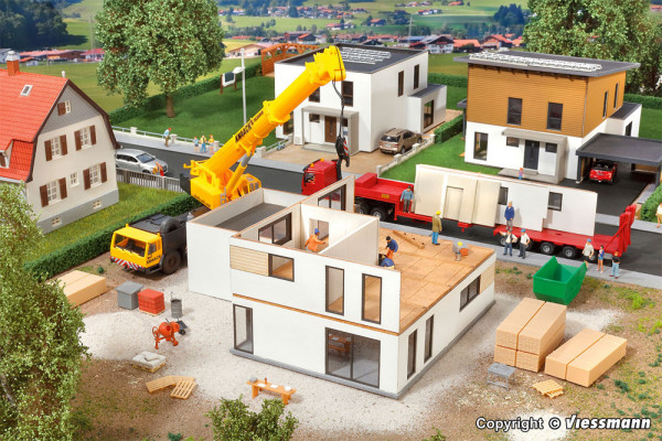 Kibri 38335 - Kubushaus Julia im Bau