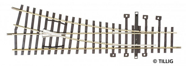 Tillig 82322 - Weiche 15° links