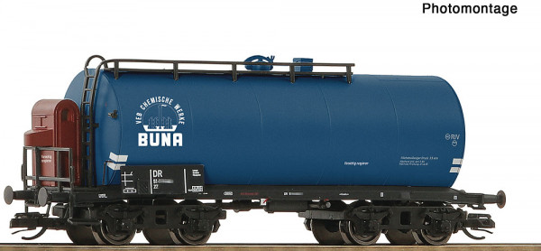 Roco 6680038 - DR Kesselwagen "Buna" DR blau mit BH E3