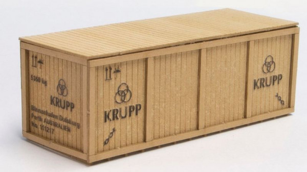 Joswood 40168 - Kiste Krupp gr.+Rahmen 1 St.