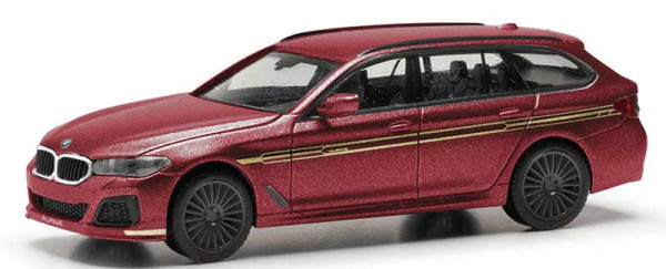 Herpa 430968-002 - BMW Alpina B5 Touring, fire red metallic