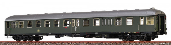 Brawa 58105 - DB Mitteleinstiegs-Steuerwagen 2.Klasse BPw4ymgf-51 grün Ep.3, Wechselstrom, incl. Inn