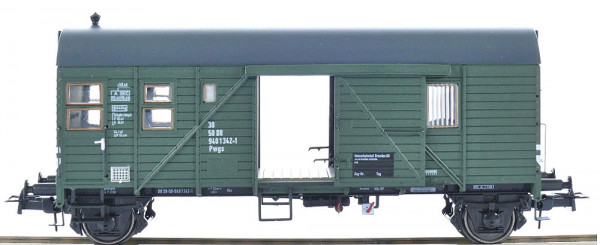 Exacttrain 23648 - DR Güterzugbegleitwagen Pwgs44 Bremen grün Ep. 4