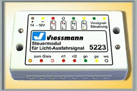 Viessmann 5223 - Steuermodul für Licht-Ausfahrsig.