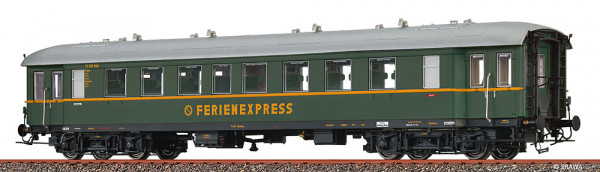 Brawa 46204 - DB Reisezugwagen C4üpwe "DER Ferienexpress" Ep.3, LED Innenbeleuchtung