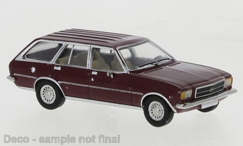 PCX870400 - Opel Rekord D Caravan dunkelrot, 1972,