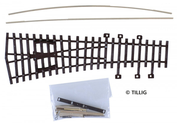 Tillig 82430 - Einfache Weiche 15° links