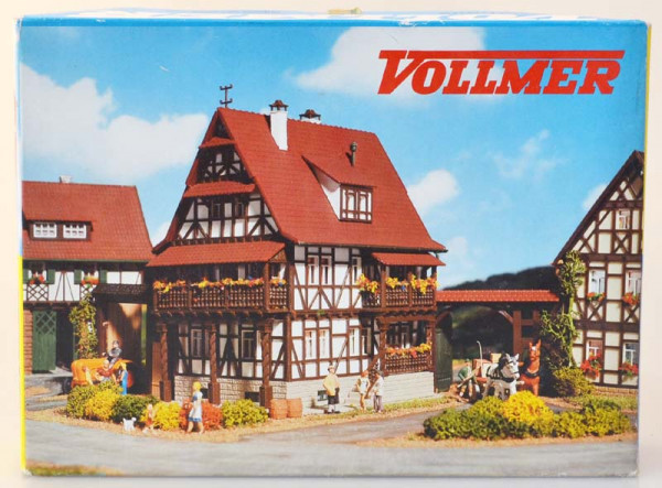 Vollmer 43732 - Winzerhaus 120x90x145 mm Fachwerk