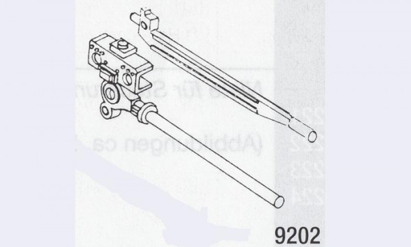 Weinert 9202 - Kreuzkopf,Gleitbahn BR86 2Stck
