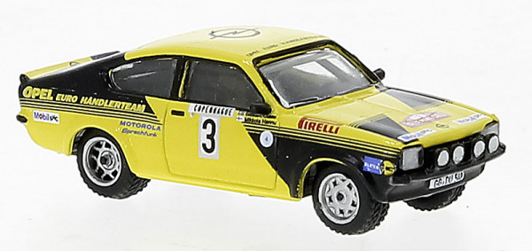 Brekina 20403 - Opel Kadett C GT/E 1976, Rallye Monte Carlo, 3,