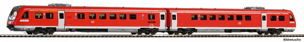 Piko 52009 - DB AG Dieseltriebzug BR 612 "Regioswinger" verkehrsrot Ep.6, DCC + Sound