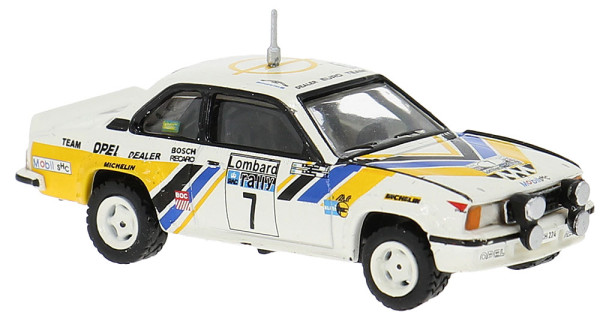 Brekina 20778 - Opel Ascona B i400, Anders Kulläng, 5.Platz RAC ´80